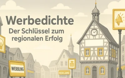 Werbedichte: Der Schlüssel zum regionalen Erfolg